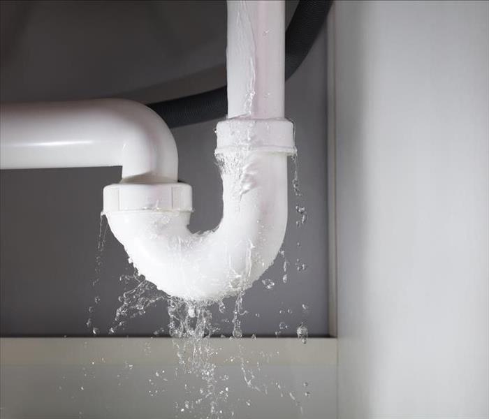 Image of a leaking pipe